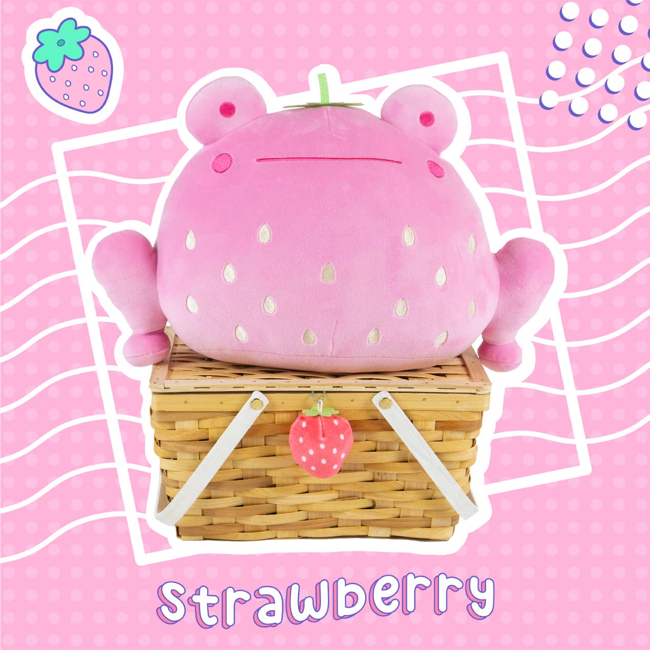 Fruity Frog Scented Plushies: Strawberry – Gacha Gallery